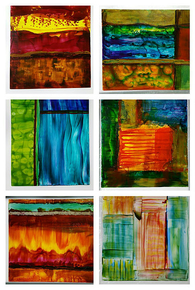 Collage of Light Paintings